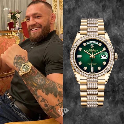 conor mcgregor's watch collection|mcgregor rolex.